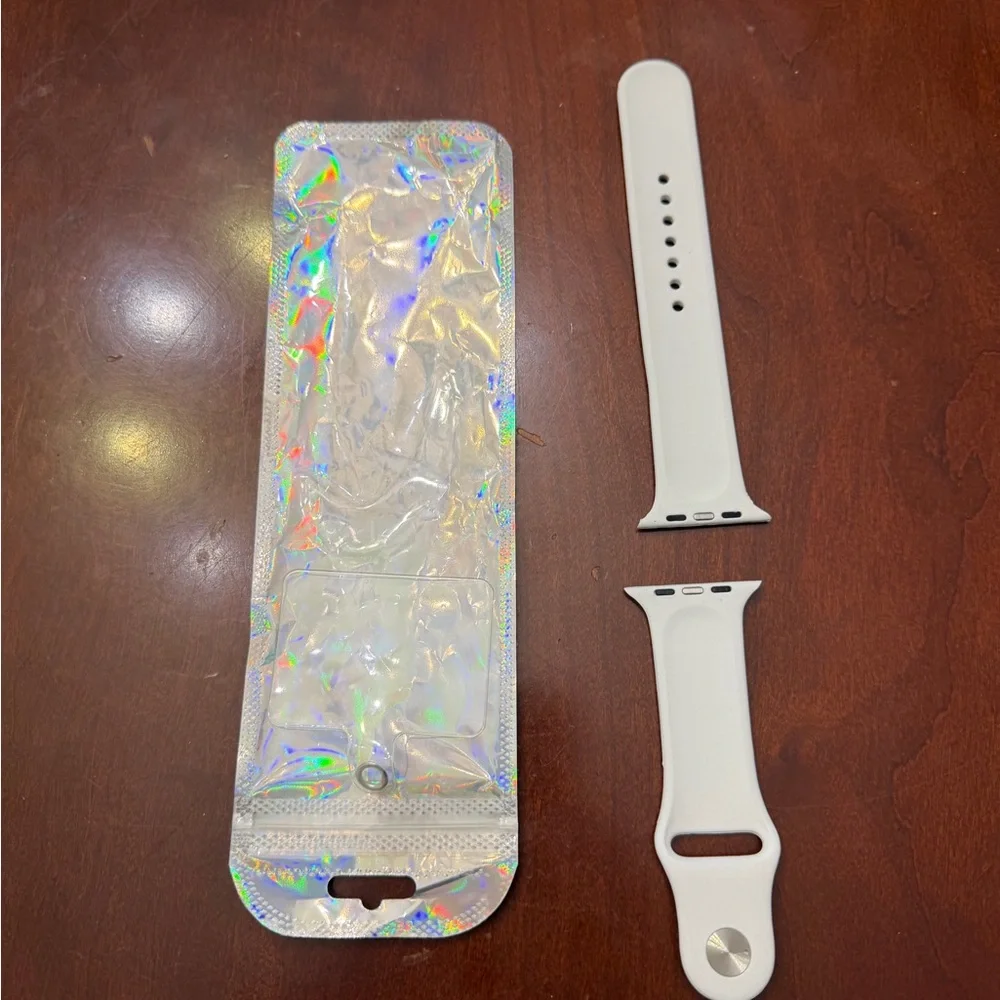 White Designer-Inspired Watch Band
